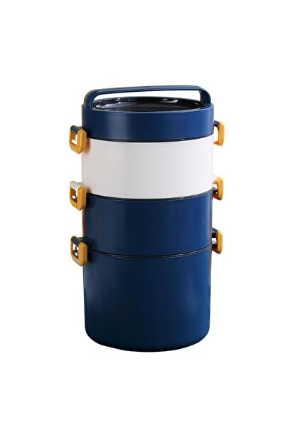 Vagonlife Bento 1800ml Lunchbox New Collection 3 Layer Stainless Steel Lunchb...