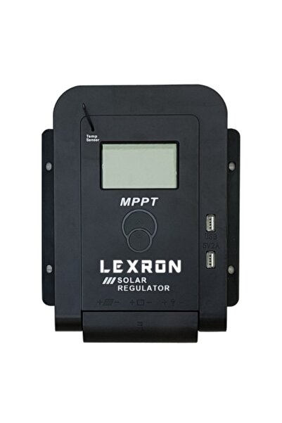 Lexron Solar Güneş Paneli Akü Şarj Kontrol Regülatörü 40 Amper Mppt 12v/24v