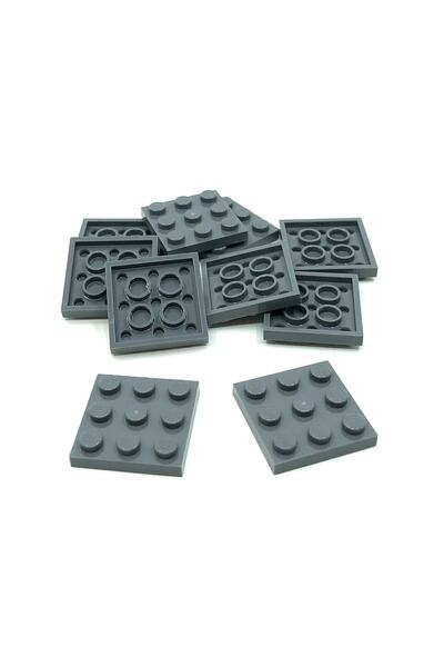LEGO Original Moc Custom Accessory Creator Plate 3 X 3 Square Flat Brick Dark...
