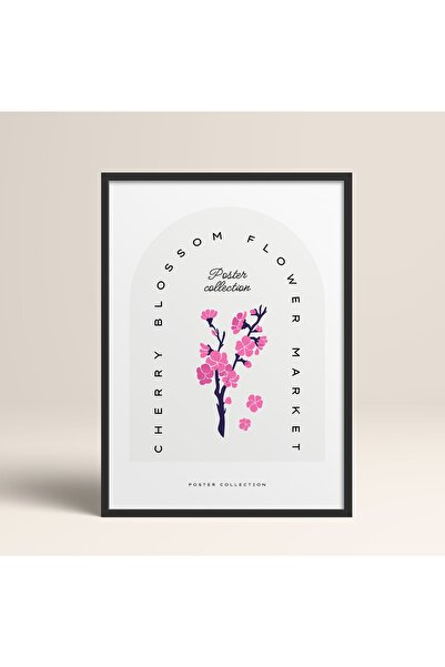 HOMEPACK Uramljeni cvetni cvetovi Apstraktni cvetovi Moderna umetnička slika