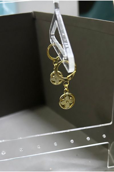 fullcontrol Women's Louis Model Gold Earrings