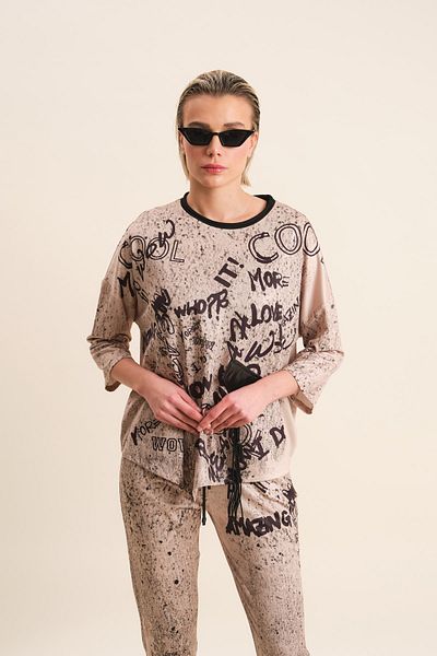 VERDA Printed Blouse