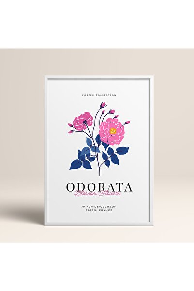 HOMEPACK Înramă Flori înflorite Flori abstracte Pictură de artă modernă