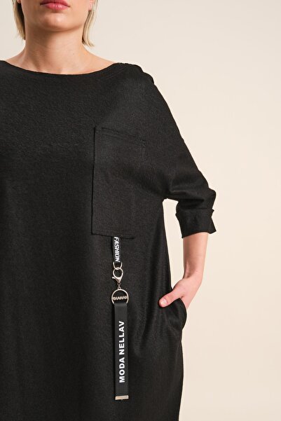 VERDA Oversize Cep Detaylı Elbise