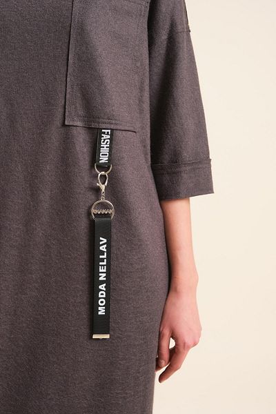 VERDA Oversize Pocket Detailed Dress