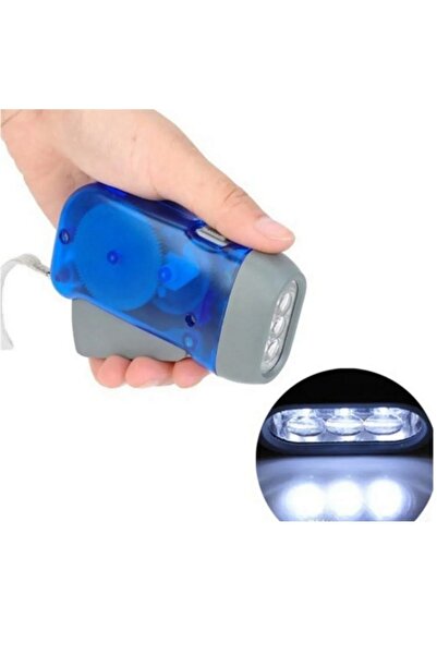 Neler Geldi Neler Elden Sıkmalı Şarjlı Pilsiz Deprem Feneri Afet Araç Kamp Fe...