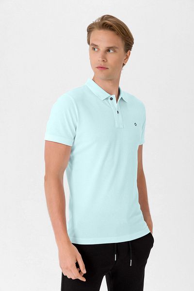 Looker Club Tricou Polo Basic pentru bărbați