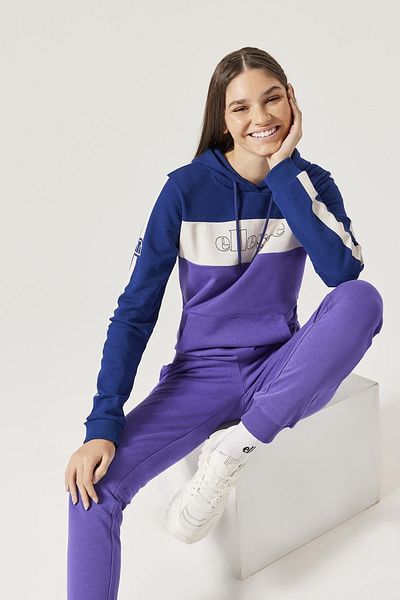 Ellesse Тъмносин дамски суитшърт с качулка F012-nv