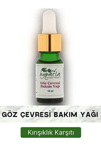 Hypatia Natural Products Göz Çevresi Bakım Yağı 10ml