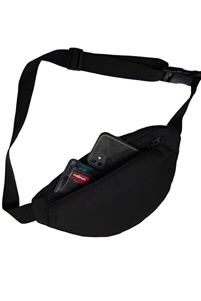D'VERS Black Waterproof Bag for Waist and Shoulder