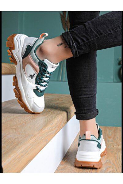 U.S. Polo Assn. Kadın Günlük Spor Ayakkabı Comfort Sistem Tracky 2pr