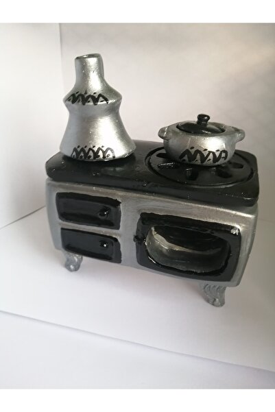 melegim doğaltaş Kuzine Mumluk Buhurdanlık Dekoratif Nostalji Taştozu- Siyah ...