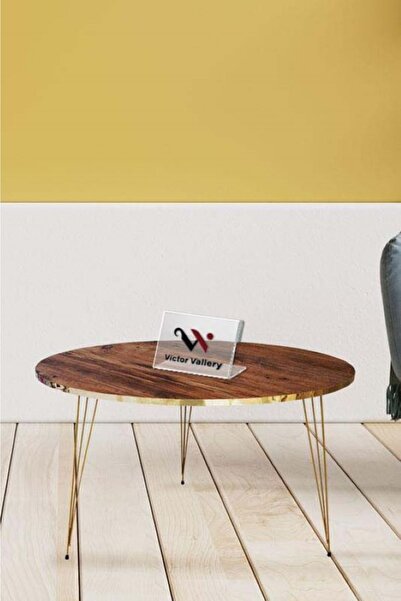 Victor Vallery Ahşap Orta Sehpa
