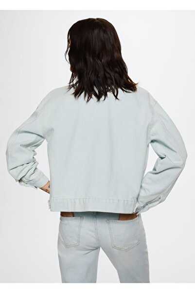 MANGO Woman Cepli Denim Ceket