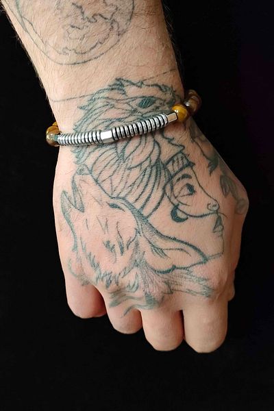 TREND COLLECTİON Tiger Eye and Hematite Natural Stone Model Adjustable Men's Bracelet