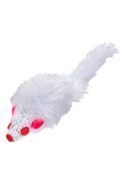 Ferplast Pa 5004 2 Piece Plush Mouse Cat Toy