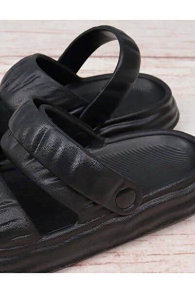 maxey Unisex Wear Slide Fashion Terlik Sessiz Eva Taban Slide Sandalet