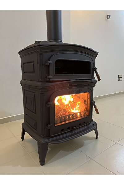 ALP SOBA SANAYİ Altara Fırınlı Döküm Şömine Soba