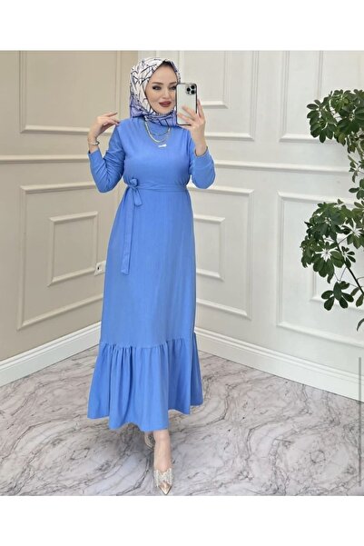 YILMAZBARMAZ Rochie tip hijab cu fustă de damă