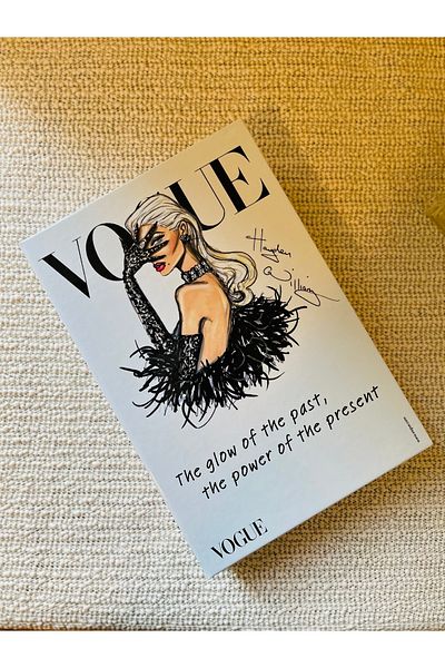 Saccura Decor Decorative Box Vogue Black&white Mannequin Look Decorative Book Box