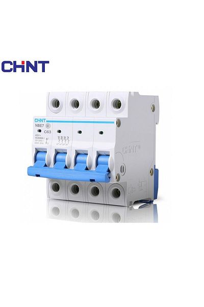 CHİNT ELECTRİC آلة بيع المجموعة المحايدة Chint 4x32a C 10 Ka (179915)