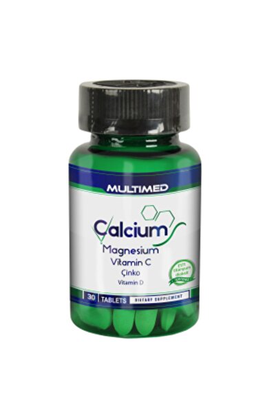 Multimed كالسيوم + مغنيسيوم + زنك + مركب د3 30 قرص