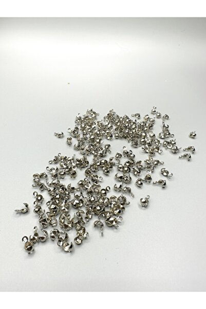 Egem aksesuar Кука за затваряне на възел, сребрист цвят (100 броя)