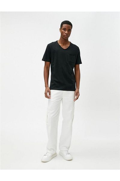 Koton Sport T-Shirt - Schwarz - Regular Fit