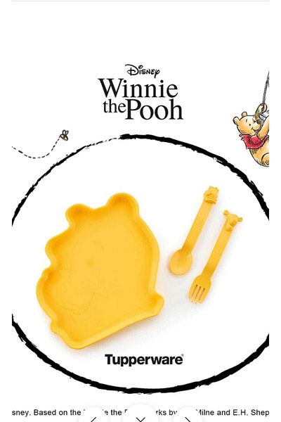 Tupperware Disney Nutrition Set Winnie The Pooh