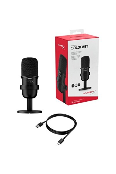 HyperX Solocast Hmıs1x-xx-bk/g Oyuncu Mikrofonu, 20hz-20kh