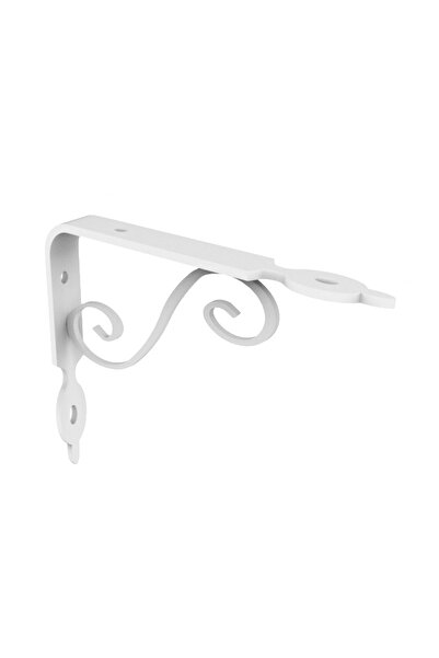 End 16 X 20 Cm Dekoratif Raf Altı Raf Ayağı Konsol Beyaz