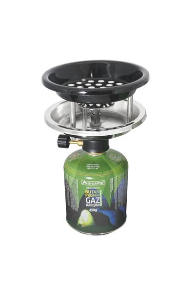 Orcamp Portatif Nargile Köz Ocağı 450 Gr Gaz Kartuşlu Set