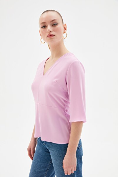 adL Μπλούζα με λαιμόκοψη