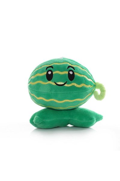 Schulzz Plants And Zombie Green Watermelon Plush Toy 18cm