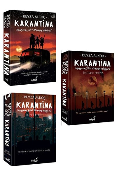 İndigo Kitap Karantina Birinci Perde, Ikinci Perde, Üçüncü Perde Kitap Seti