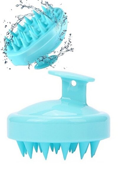 Mallame Perie pentru îngrijirea părului Pieptene pentru șampon pentru masajul scalpului Perie de duș Pieptene cu dinți din silicon sensibil