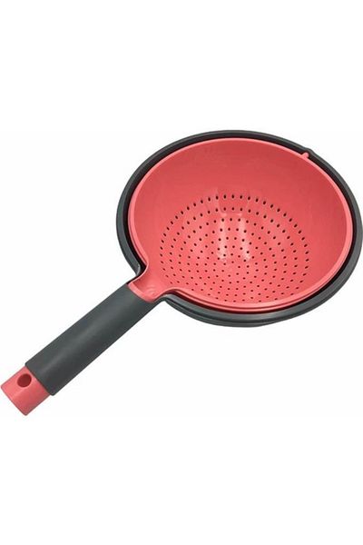 Tiesa Home Double Sided 360 Degree Rotatable Rice Pasta Strainer Strainer