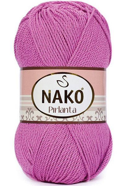 NAKO Diamond Amigurumi Πλεκτό Χέρι Κλωστή Μαλλί Τριαντάφυλλο 1249