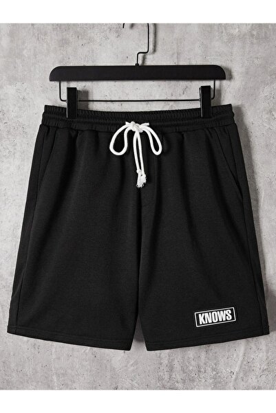 Benisengiydir Men's Blue Knows Printed Shorts Set