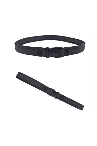 Genel Markalar Siyah Ince Palaska (koruma Palaskası) - Ayarlanabilir Cırtlı O...