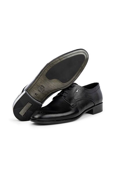 Ducavelli Taura Echtleder-Herrenschuhe, klassische Derby-Schuhe, klassische Schnürschuhe