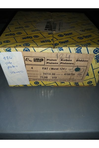 OPAR Murat 124 0.4 Piston Sekmansız