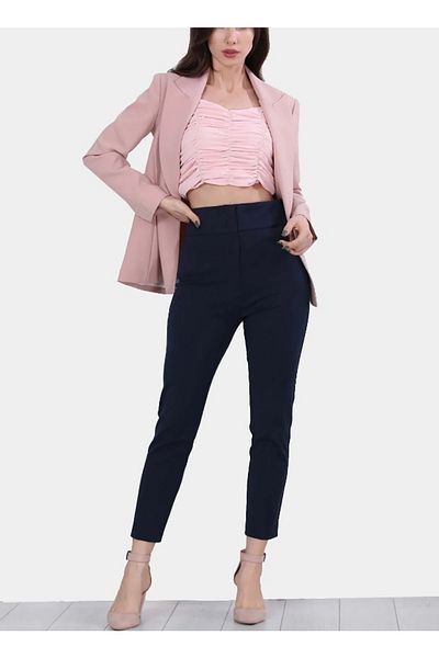 ZARAZA Pantaloni cu talie înaltă