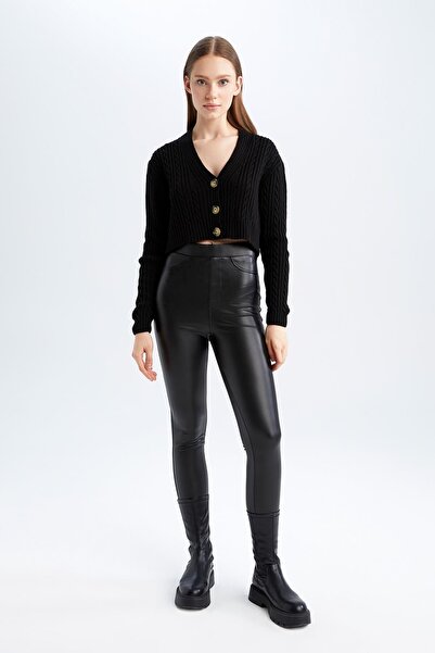 DeFacto Cool Regular Fit V-Neck Cardigan