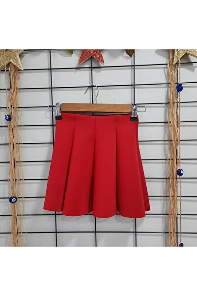 SWEET BUTİK Girl's Diver Fabric Skirt