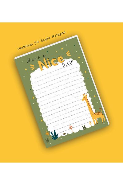 Ceres Studio Notebooks Memo Pad A5 14x20 cm 50 Pages Notepad