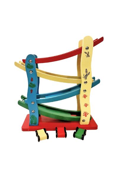 bakgelal Ahşap Araba Kaykay Oyuncak