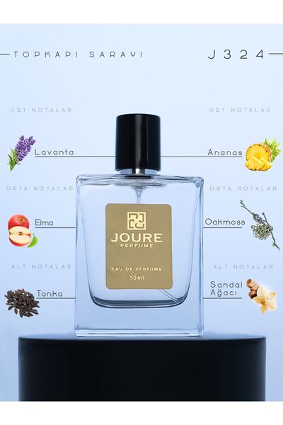 JOURE PERFUME J324 - Meyveli Tatlı Aromatik Kokulu 50ml Kalıcı Edp Erkek Parfüm