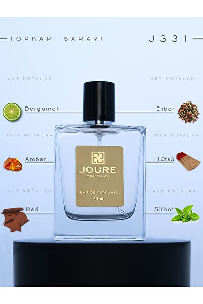 JOURE PERFUME Joure J331 - Oryantal Odunsu Tütsü Amber Kokulu 50ml Edp Ultra ...