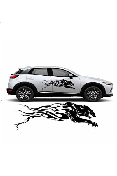 EYBA STİCKER ملصق غطاء محرك السيارة - سيارة - رياضة - باب - ملصق - تلقائي